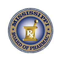 The Mississippi Board of Pharmacy Logo